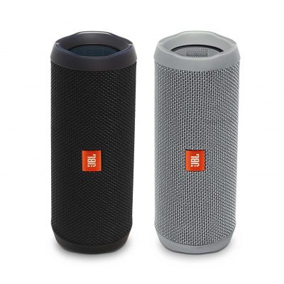 2216 jbl flip4 bluetooth speaker pair black gray