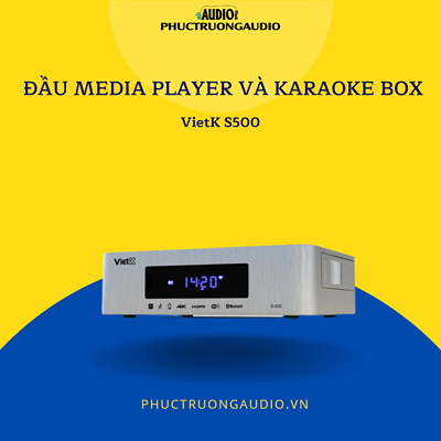 Đầu media player và karaoke box VietK S500