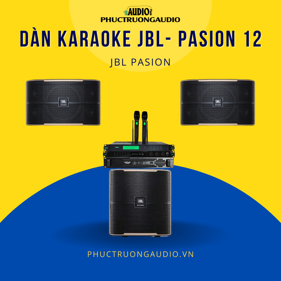 dàn karaoke gia dinh cao cap jbl - pasion