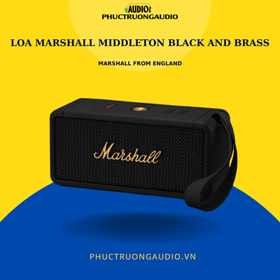Loa Marshall Middleton Black and Brass