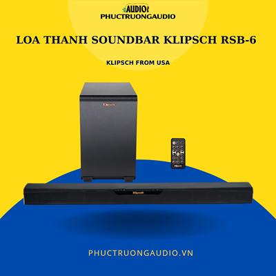 Loa Soundbar Klipsch RSB-6