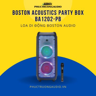Loa di động Boston Acoustics Partybox BA1202-PB