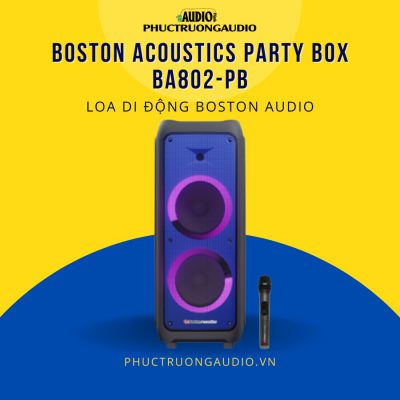 Loa di động Boston Acoustics Partybox BA802-PB