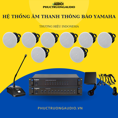 Hệ thống âm thanh thông báo Yamaha