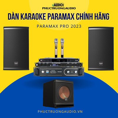 Dàn Karaoke gia đình Paramax 2023 03