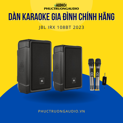 Dàn karaoke di động JBL IRX 108BT