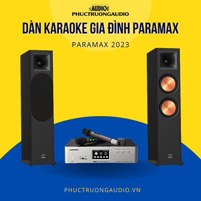 Dàn Karaoke gia đình giá rẻ Paramax EURO 8 2023