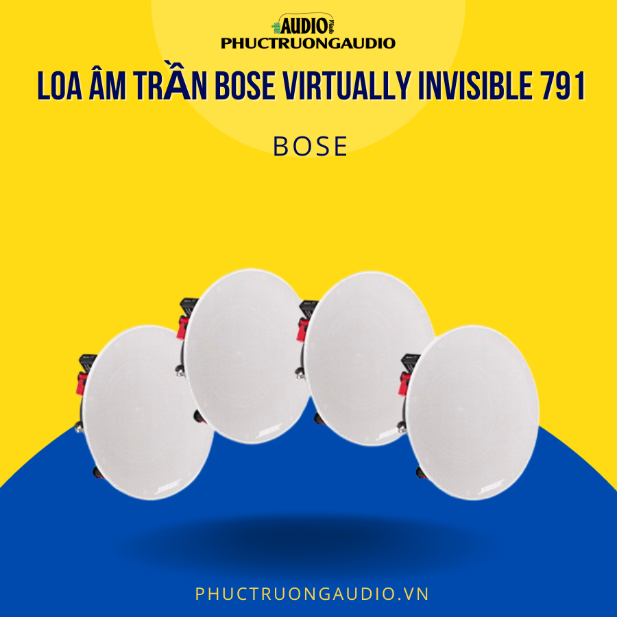 Loa âm trần Bose Virtually Invisible 791