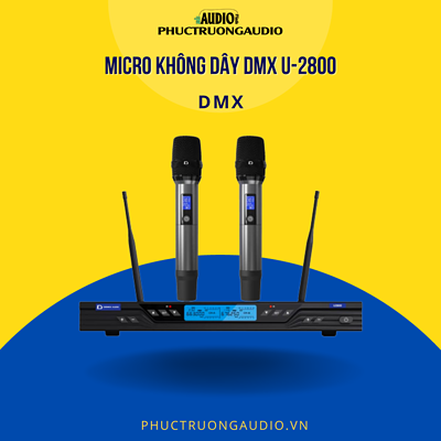 Micro không dây DMX U-2800