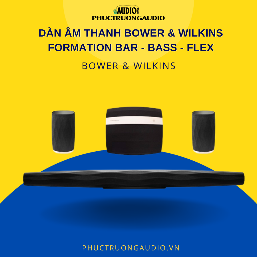 Dàn âm thanh B&W Formation Bar-Bass-Flex