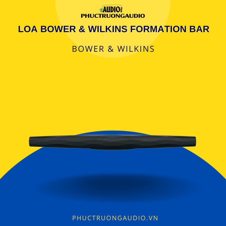 Dàn âm thanh B&W Formation Bar-Bass-Flex (Loa Bower & Wilkins Formation Bar)