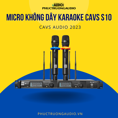 Micro không dây karaoke CAVS S10