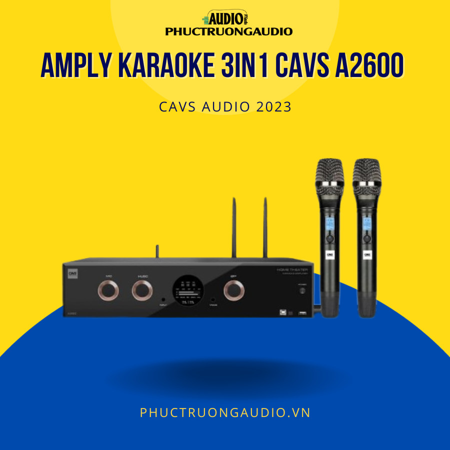 Amply Karaoke CAVS A2600