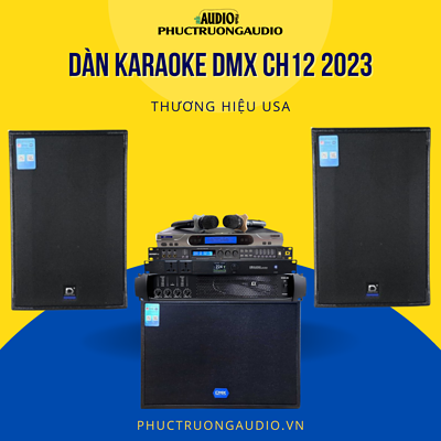Dàn karaoke DMX CH12 2023 01