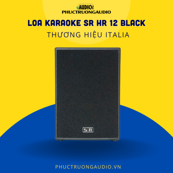 Loa Karaoke SR HR 12 BLACK