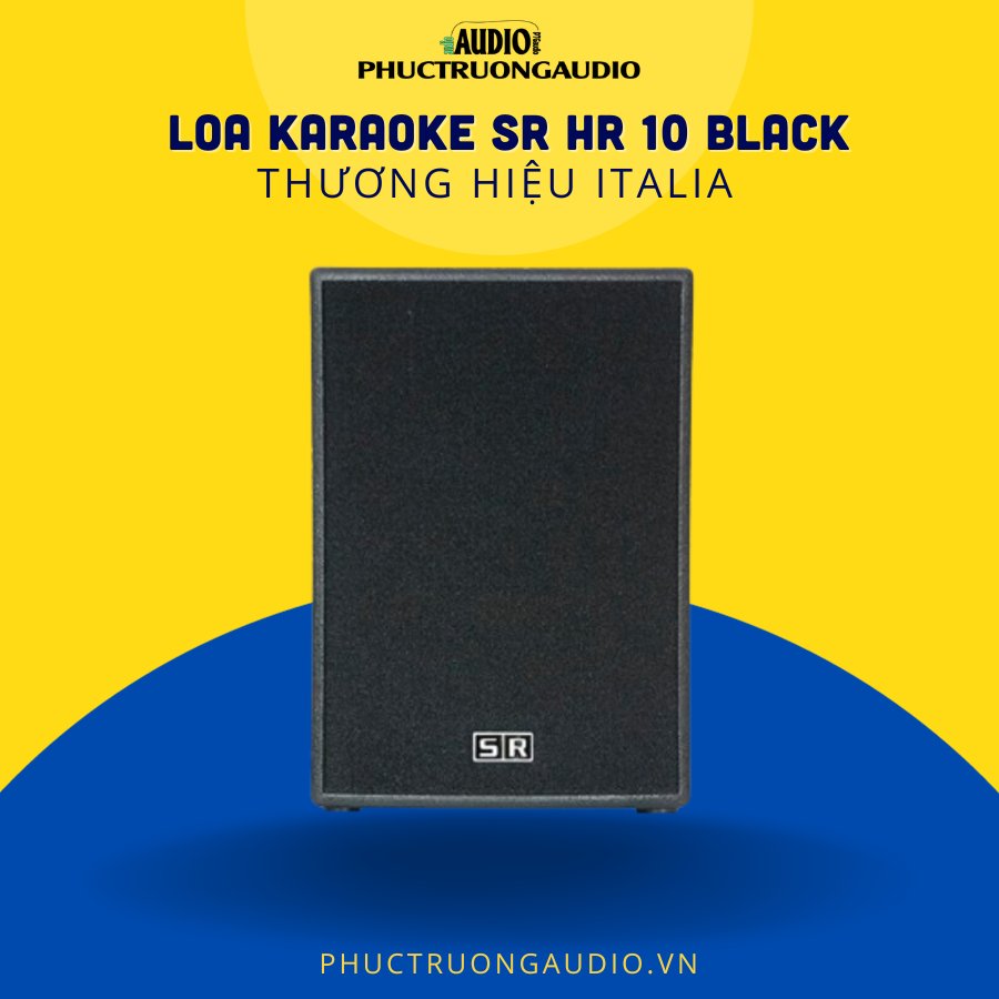 Loa Karaoke SR HR 10 BLACK
