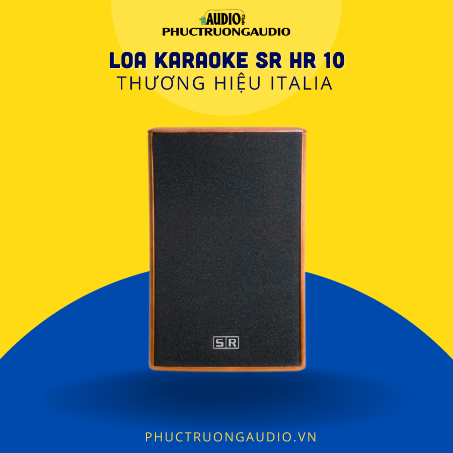 Loa Karaoke SR HR 10 BLACK