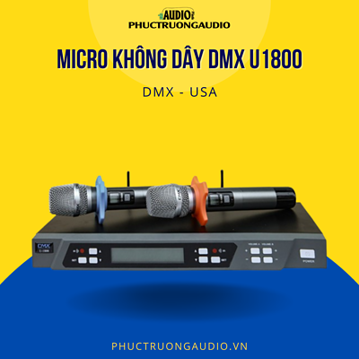 Micro không dây DMX U1800