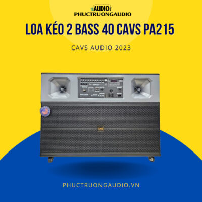 Loa kéo CAVS PA215-Bass 40